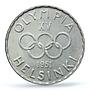 Finland 500 markaa Helsinki Winter Olympic Games KM-35 MS64 PCGS Ag coin 1951