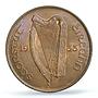 Ireland 1 penny Republic Coinage Hen with Chicks KM-3 MS65 PCGS bronze coin 1933