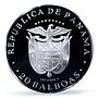 Panama 20 balboas Simon Bolivar 200th Birth Politics PR70 PCGS silver coin 1984