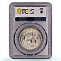 Great Britain 1/2 crown George V Coinage KM-818.1 AU58 PCGS silver coin 1916