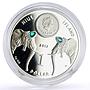 Niue 1 dollar Great Commanders Hannibal Barkas Elephants proof silver coin 2012