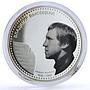 Niue 1 dollar Singer Vladimir Vysotsky Music colored proof silver coin 2012