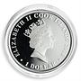 Cook Islands 1 dollar Famous Naval Battles Hampton Roads Ship silver coin 2010