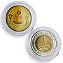 Egypt set of 10 tokens Ancient Treasures Pharaohs bimetal coins 2010