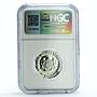 Malaysia 10 ringgit Third Malaysian 5-Year Plan KM-17 PF68 NGC silver coin 1976