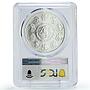 Mexico 1 onza Libertad Angel of Independence MS68 PCGS silver coin 2005