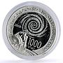 Armenia 1000 dram Astronomer Viktor Ambartsumian Science proof silver coin 2008