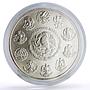Mexico 1 onza Libertad Angel of Independence silver coin 2001
