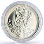 Czechoslovakia 500 korun Composer Ludovit Stur Music KM-105 silver coin 1981