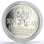 Czechoslovakia 500 korun Painter Josef Lada Anniversary Art silver coin 1987