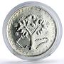 Czechoslovakia 500 korun National Federation 20th Anniversary silver coin 1988