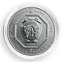 Ukraine 1 hryvnia, Archangel Michael, silver coin, 2013