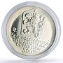 Czechoslovakia 500 korun Matica Slovenska Society Institute silver coin 1988