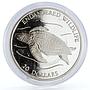 Tuvalu 20 dollars Endangered Wildlife Leatherback Turtle Fauna silver coin 1993