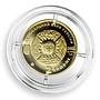 Ukraine 2 hryvnas Signs of the Zodiac Libra gold coin 2008