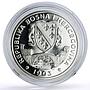 Bosnia and Herzegovina 21 + 3 ecus Sarajevo Mosque KM-86 proof silver coin 1993