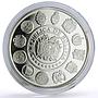 Bolivia 10 bolivianos Ibero-American Dances Customs La Diablada silver coin 1997