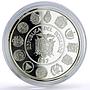 Ecuador 5000 sucres Ibero-American Dances Customs Native Costumes Ag coin 1997