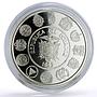 Ecuador 5000 sucres Ibero-American Dances Customs Native Costumes Ag coin 1997