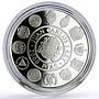 Spain 2000 pesetas Ibero-American Dances Customs Flamenco proof silver coin 1997