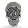 Palau 1 dollar Dia Muertos Day of the Dead La Catrina Skull silver coin 2018