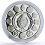 Uruguay 250 pesos Ibero-American Dances Customs Gauchos proof silver coin 1997