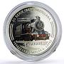 Paraguay 1 guarani Ibero-American Railways Encarnacion Train silver coin 2020