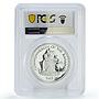 Bahamas 5 dollars Columbus Memorial Ship Clipper PR69 PCGS silver coin 1982