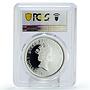 Tuvalu 1 dollar Seafaring Constitution Ship Clipper PR70 PCGS silver coin 2012