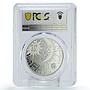 Niue 1 dollar Zodiac Signs Libra PR67 PCGS colored silver coin 2014