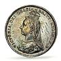 Great Britain 3 pence Regular Coinage Queen Victoria MS63 PCGS silver coin 1887