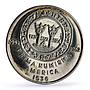 Mexico Numismatic Society Anniversary 4 Reales Obv. silver token medal coin 1962