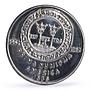 Mexico Numismatic Society Anniversary 4 Reales Obv. silver token medal coin 1962