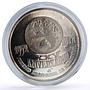 Mexico Numismatic Society 25th Anniversary Libertad 2 Reales silver medal 1977