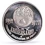 Mexico Numismatic Society 25th Anniversary Libertad 2 Reales silver medal 1977