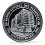 Paraguay 1 guarani Central Bank 50th Anniversary KM-197 proof silver coin 2002
