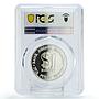 Malaysia 1 ringgit Negara Bank 20th Anniversary PR69 PCGS silver coin 1979