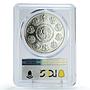 Mexico 1 onza Libertad Angel of Independence MS68 PCGS silver coin 2004