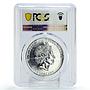 Cook Islands 5 dollars Fidelity Love Family Chamomile PR66 PCGS silver coin 2014