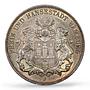 Germany Hamburg 3 mark Regular Coinage Hanseatic City MS64 PCGS silver coin 1911