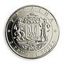 Ukraine 2 hryvnia Viacheslav Chornovil journalist politician nickel coin 2003
