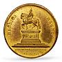 France Henri IV Statue Restoration Horseman Horse Rider PCGS bronze medal 1817