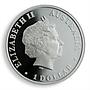 Australia 1 dollar Antarctic Territory Killer Whale silver proof 1 oz coin 2011