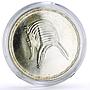 Egypt 5 pounds Treasures Pharaoh Tutankhamen Tutankhamun Mask silver coin 1985