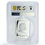 Cook Islands 5 dollars Vatican Art Apollo Belvedere PR70 PCGS silver coin 2009