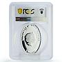 Cook Islands 5 dollars Christianity Archangel Raphael PR69 PCGS silver coin 2013