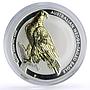 Australia 1 dollar Endangered Wildlife Eagle Bird Fauna gilded silver coin 2017