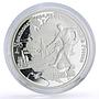 Cameroon 1000 francs World Cup Football 2018 Moscow proof silver coin 2017