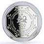 Kazakhstan 500 tenge Heritage Issyk Chieftain the Leader gilded silver coin 2011