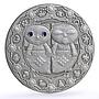 Belarus 20 rubles Zodiac Signs series Gemini silver coin 2009